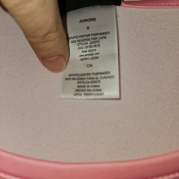 Chill Pill Pink White Dress Halloween Costume Junior's Small 4-6 w/TAG FLAW - Picture 5 of 15